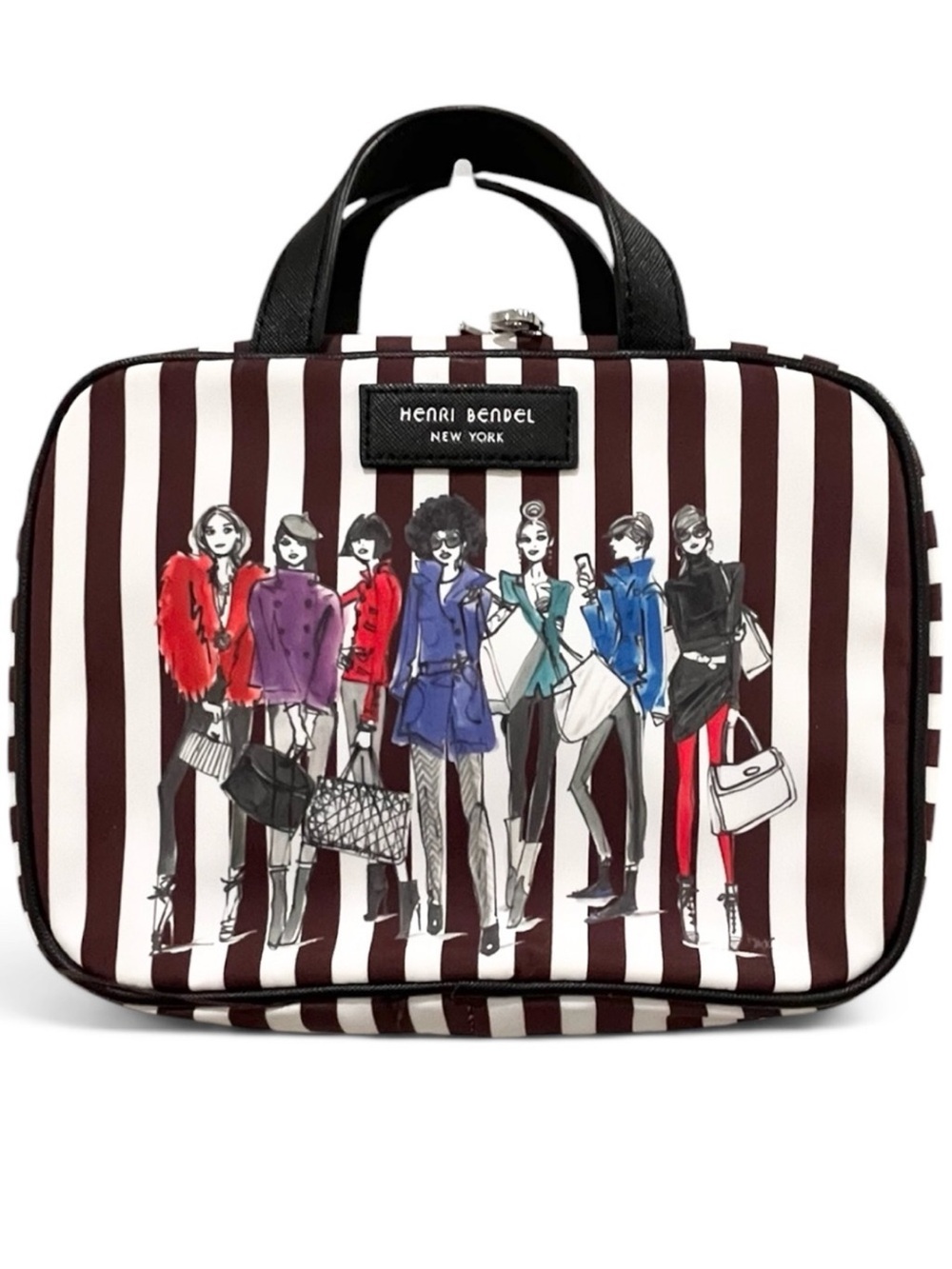 Henri Bendel RARE NWOT Runway Models Hanging Travel Cosmetic Bag